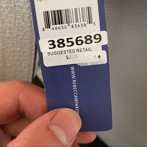 Rebecca Minkoff Large Panama Leather Tote - Putty - Picture 5 of 6